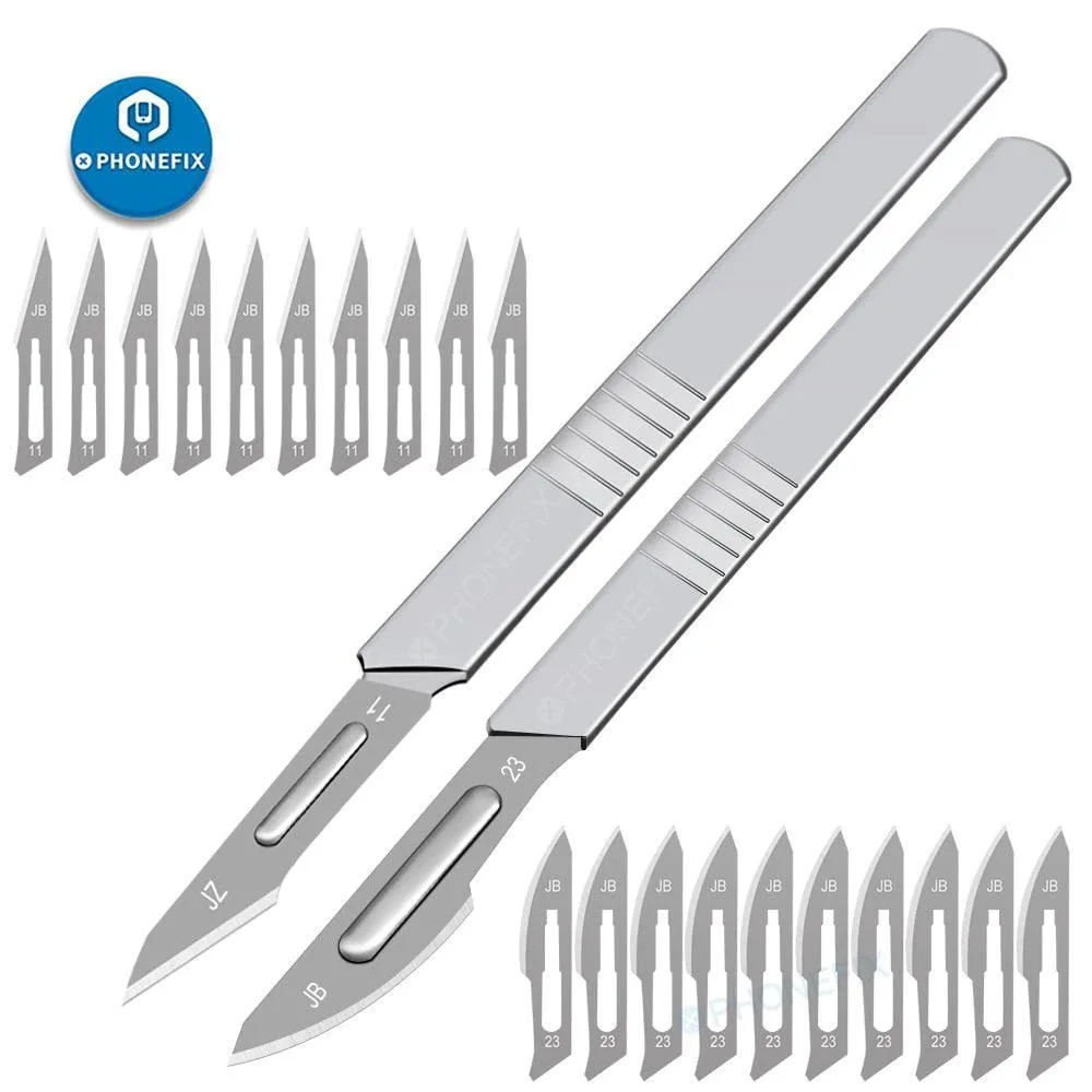 11# 23# Stainless Steel Graver Scalpel Blades for DIY Cutting Tool