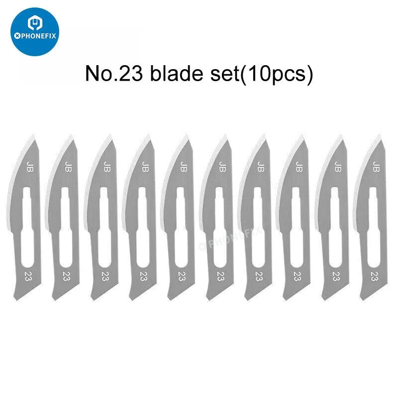 11# 23# Stainless Steel Graver Scalpel Blades for DIY Cutting Tool