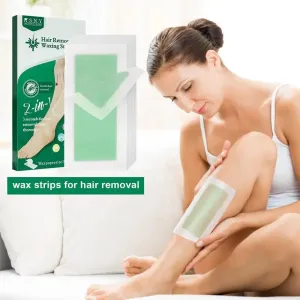 24Pcs Professional Hair Removal Wax Strips Kit