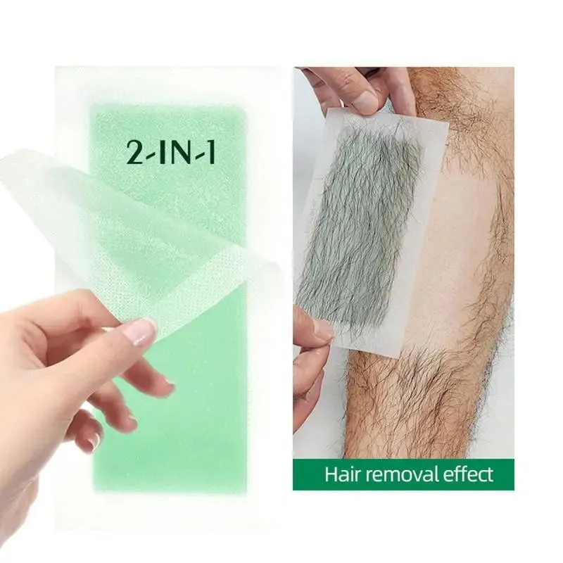 24Pcs Professional Hair Removal Wax Strips Kit