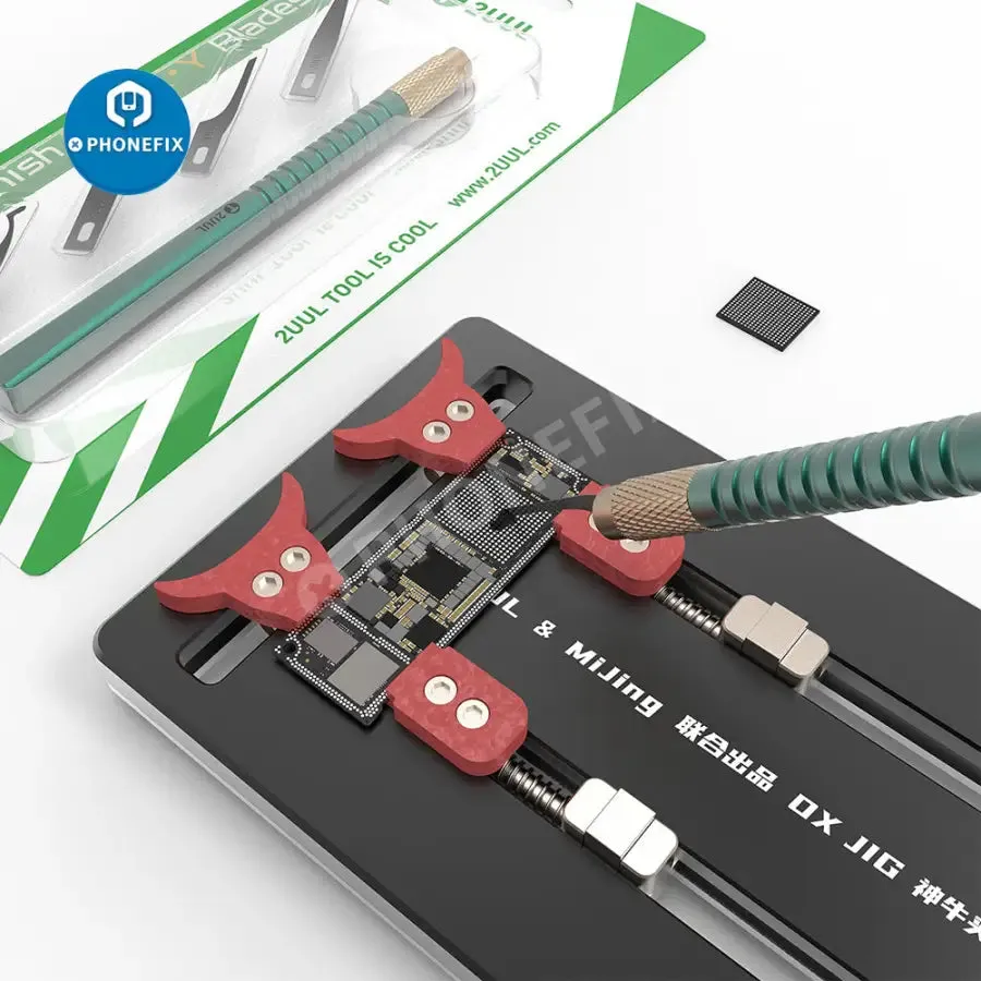 2UUL 4 In 1 Hand Finish SEXY Blades Set For Motherboard PCB Cleaning