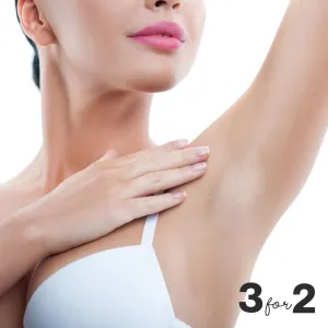 3 for 2 Underarms Laser Hair Removal