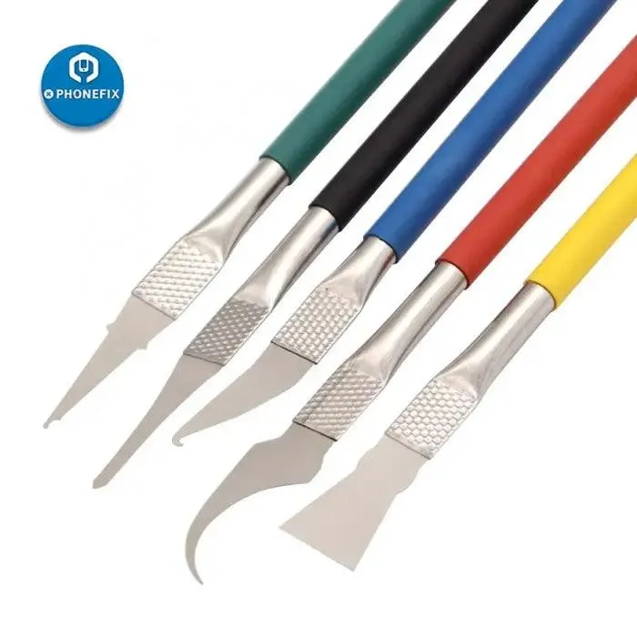 5 in 1 CPU NAND Remover Knife BGA Chip Soldering Repair Thin Blade