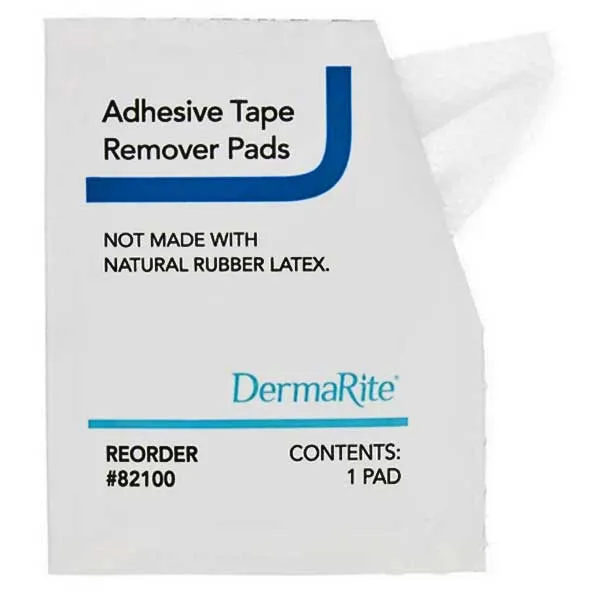 Adhesive Remover Pads by Dermarite 100 Count