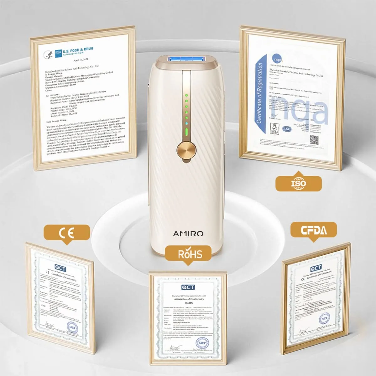 AMIRO IceSmooth Hair Removal IPL Device