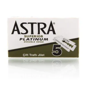 Astra Platinum Double Edge Blades - 5 pack