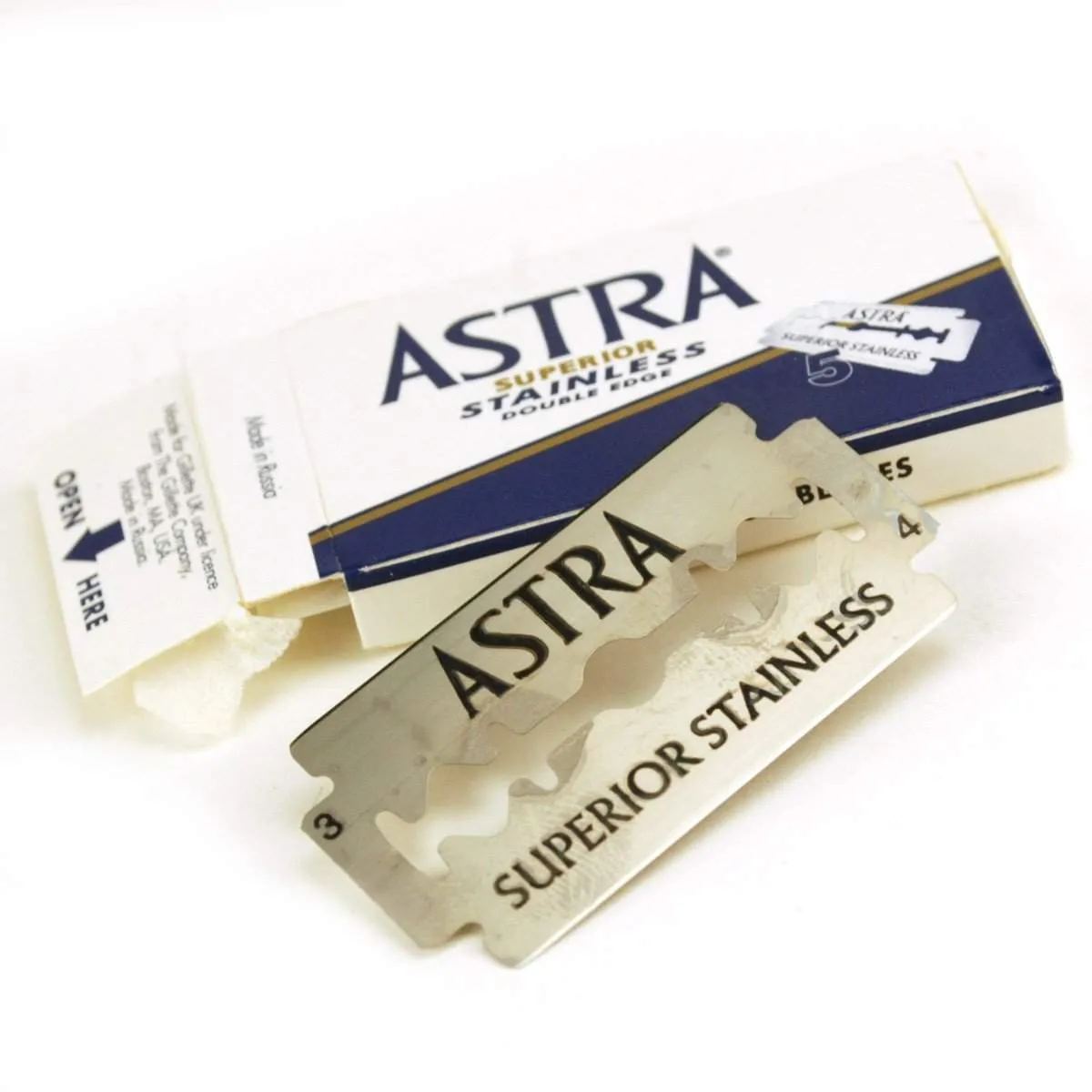 Astra Platinum Double Edge Blades - 5 pack