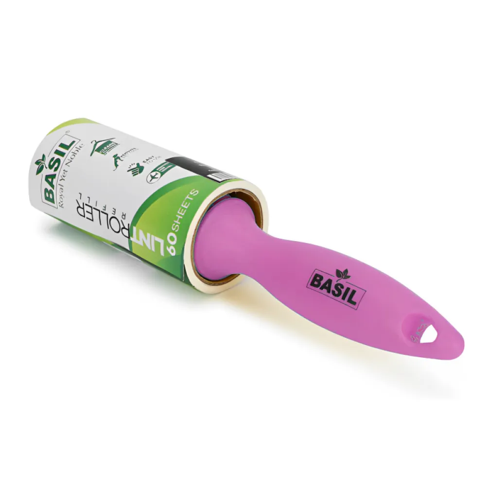 Basil Lint Roller for Dogs and Cats (Pink)