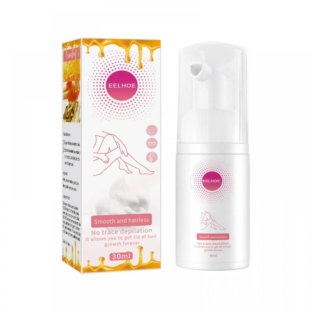 Beeswax Hair Removal Mousse - Painless Hair Removal Cream