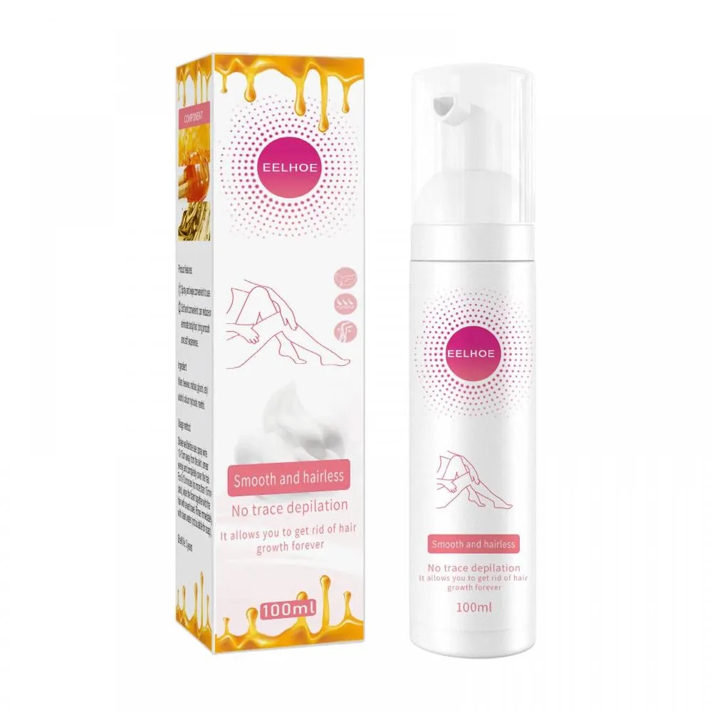 Beeswax Hair Removal Mousse - Painless Hair Removal Cream