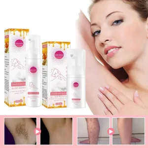 Beeswax Hair Removal Mousse - Painless Hair Removal Cream