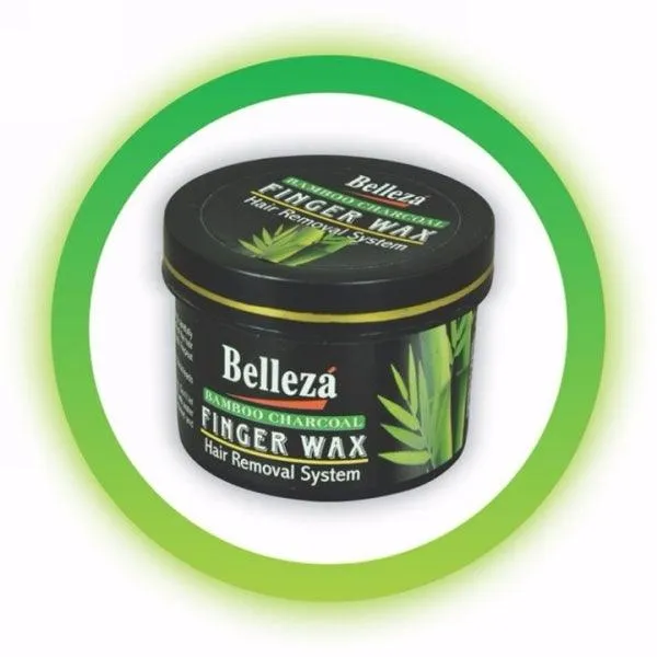 BELLEZA FINGER WAX BAMBOO CHARCOAL 125G