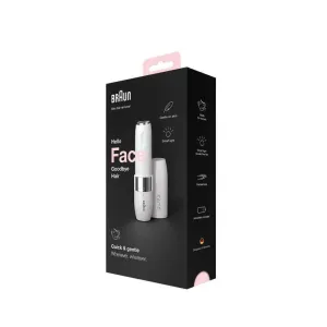 Braun FS1000 Face Mini Electric Facial Hair Removal for Women with Smartlight