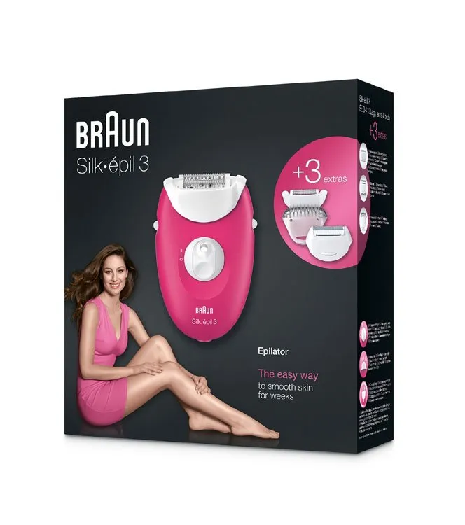 Braun Silkepil SE-3410, Long Lasting Results