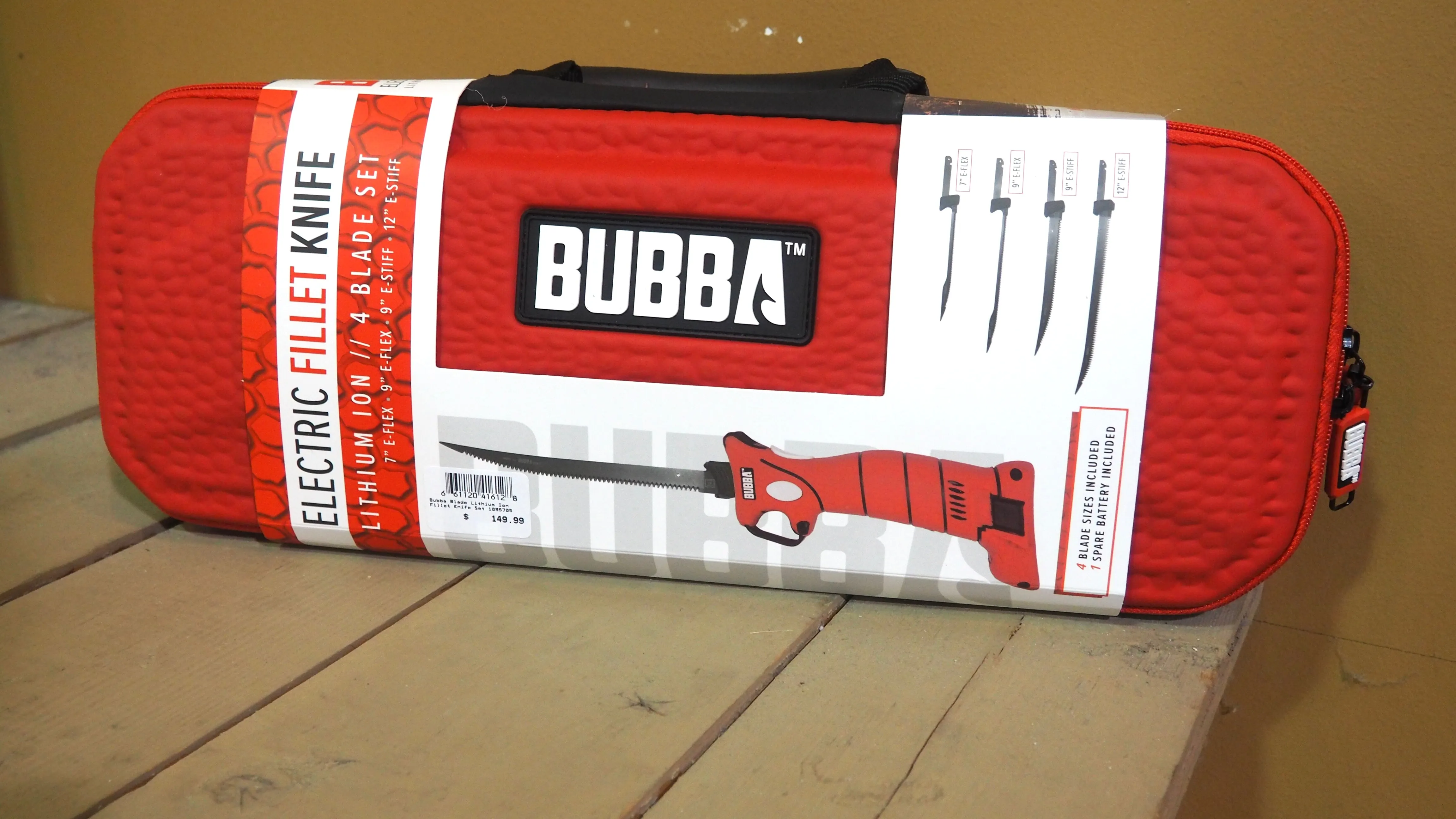 Bubba Electric Fillet Knife 4 Blade Set