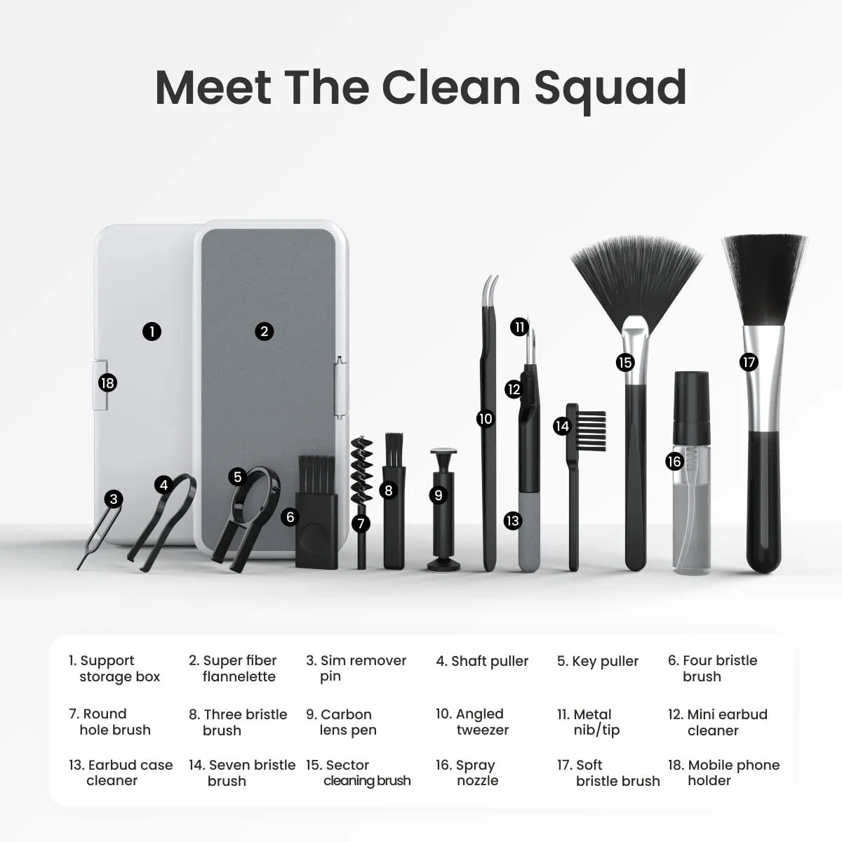 Clean EM Up 19 in 1 Gadget Cleaner