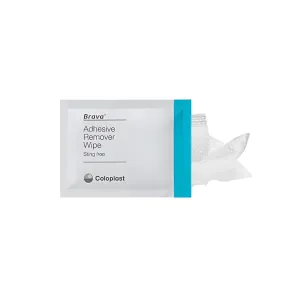 Coloplast Brava Ostomy Care Adhesive Remover Wipes