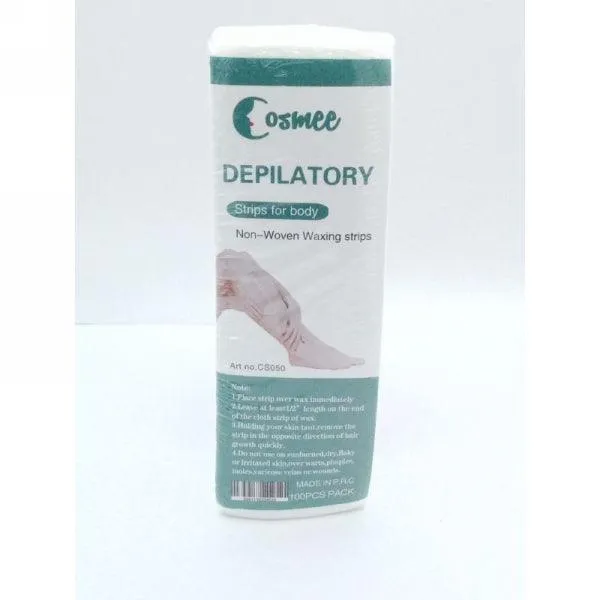 COSMEE DEPILATORY STRIPA FOR BODY (LARGE) 100PCS