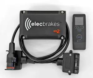 Elecbrakes package - EB2 controller, remote & flat 7/7 plug & play adaptor