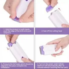 Finishing Touch Hair Epilator - Safe & Pain-Free Hair Removal