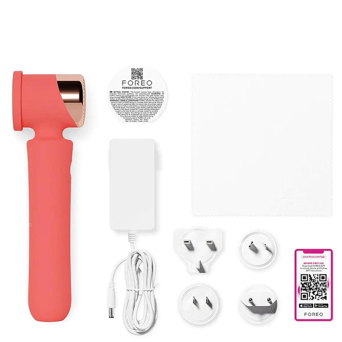 Foreo PEACH 2 Advanced IPL Hair Removal Device - Peach