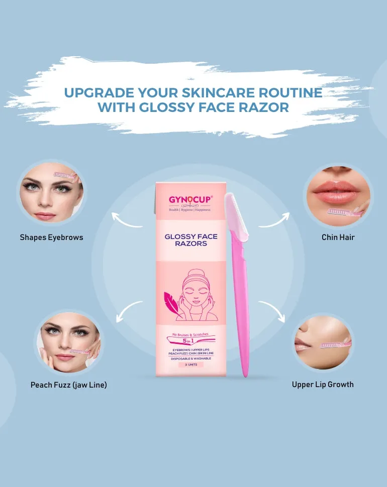 GynoCup Women Glossy Face Razor