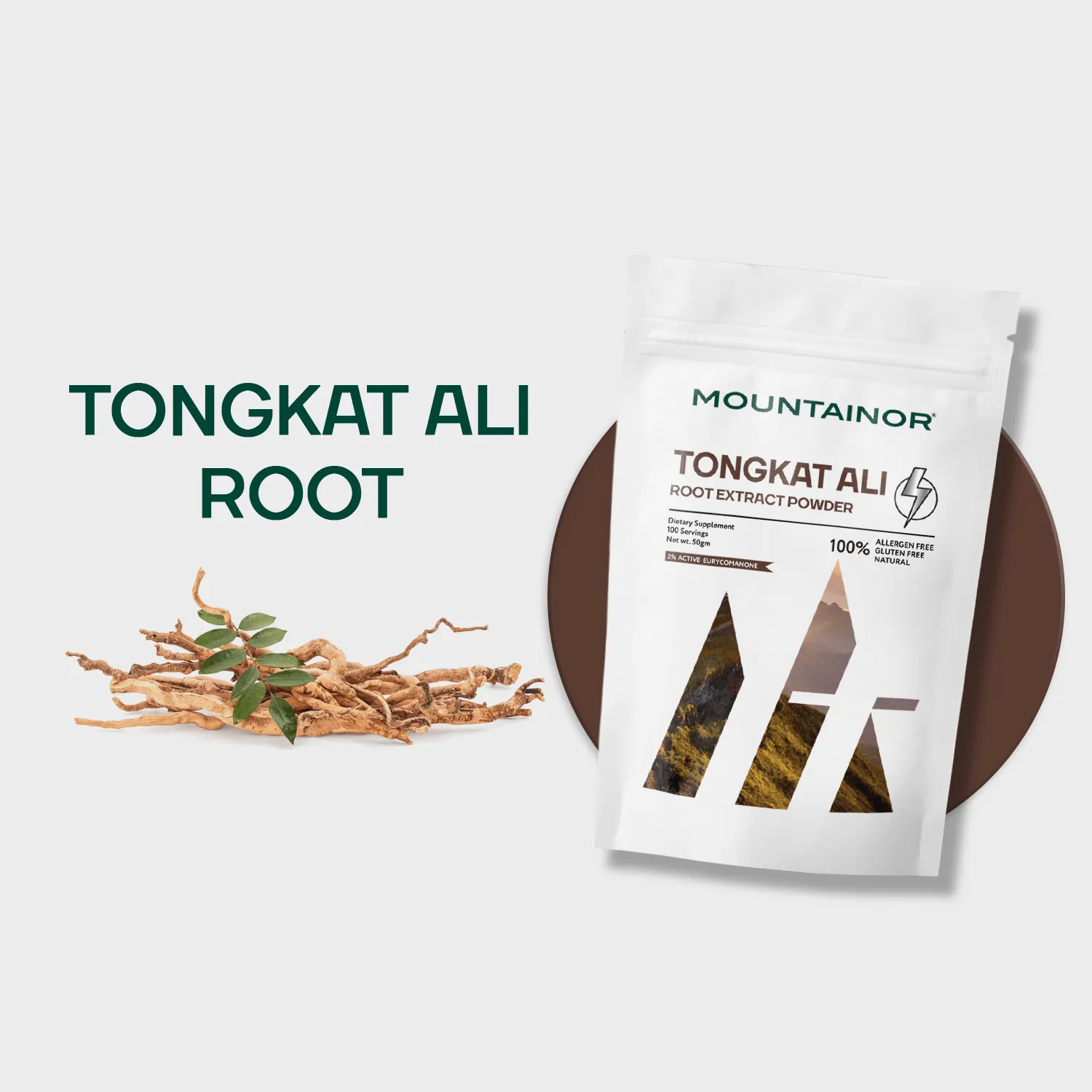 Hair Removal Spray For Men   Tongkat Ali Longjack Root (Combo)