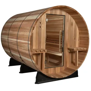 Huntington 4-6 Person Canopy Barrel Sauna