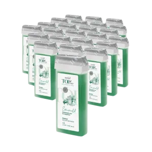 ITALWAX - Emerald Top Line Wax Cartridge, 24 x 100ml