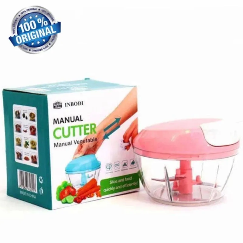 Manual Vegetable Hand Pull String Chopper Cutter