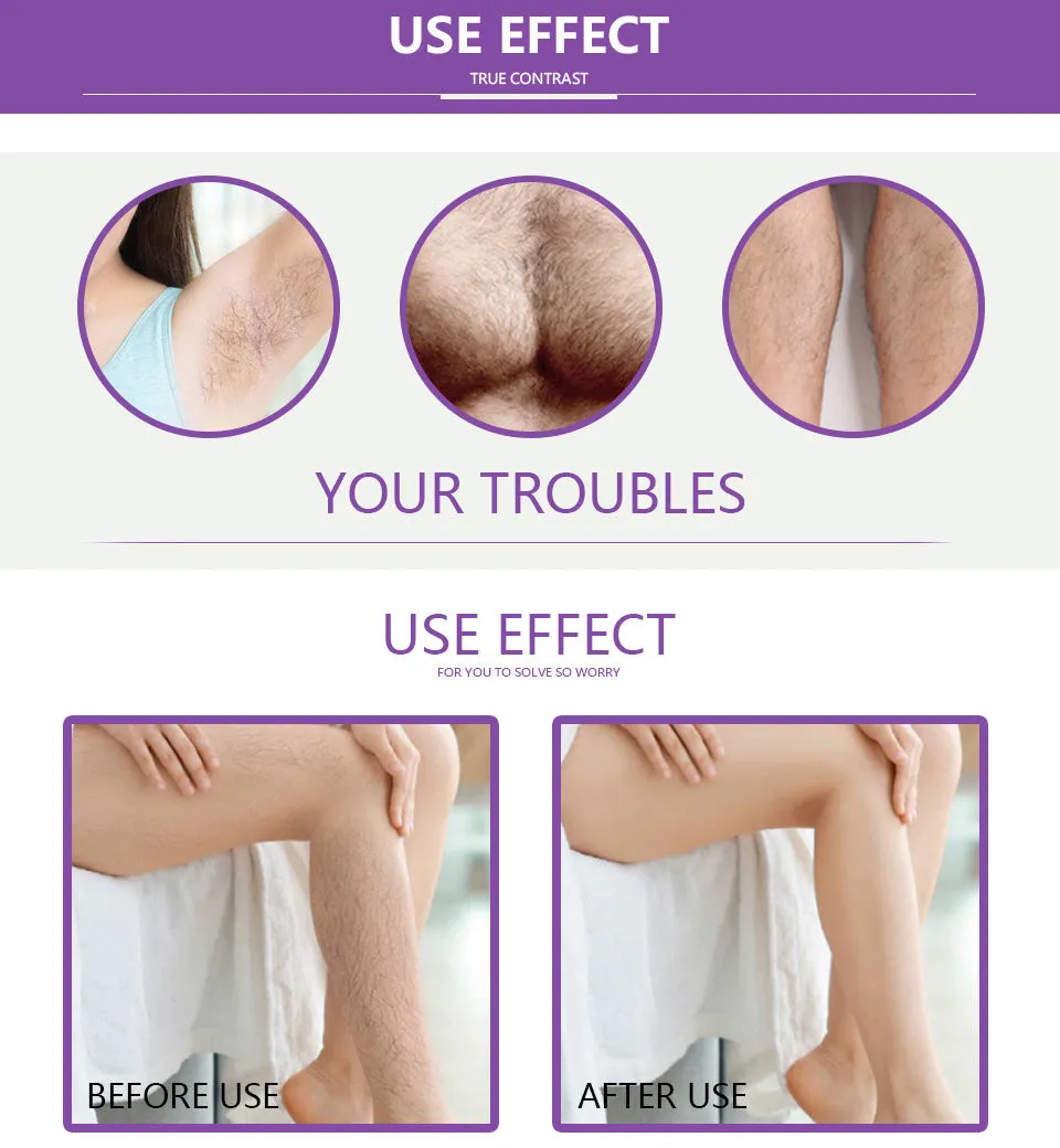 Mild and non-irritating hair removal cream