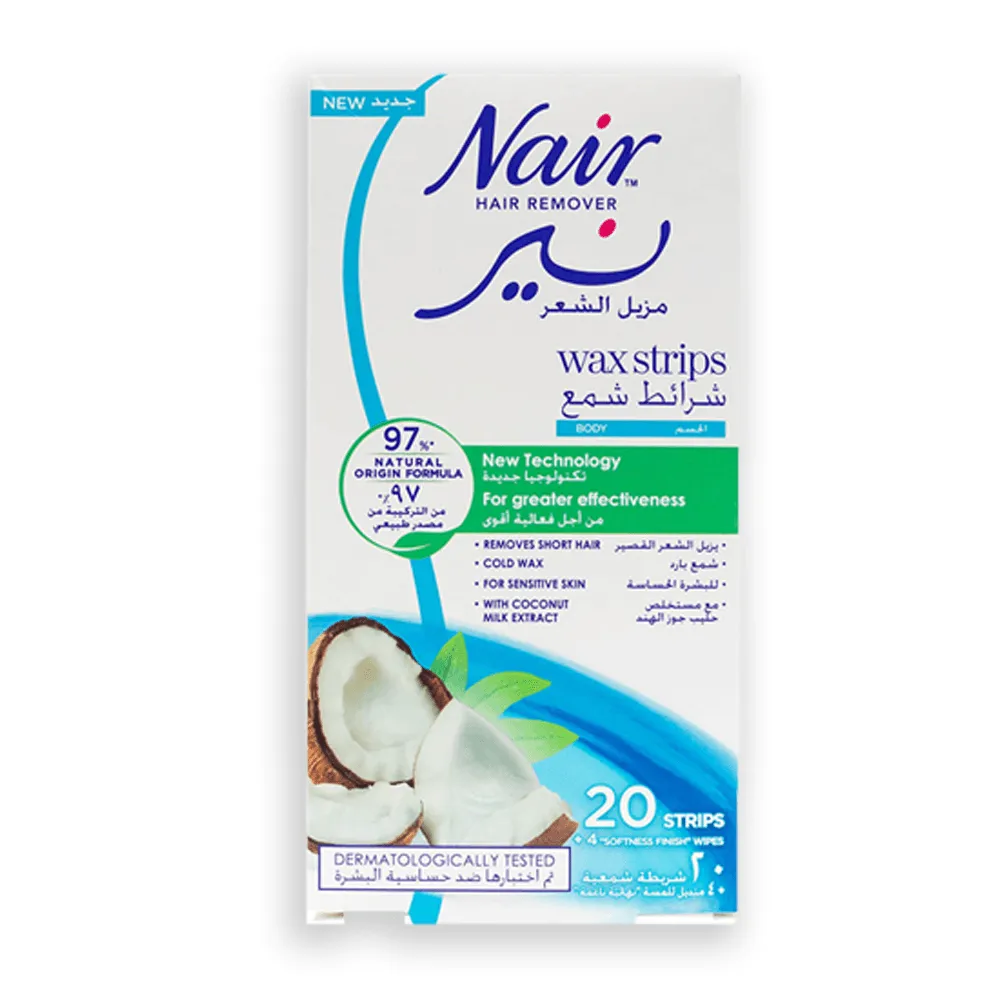 Nair Body Wax Strips