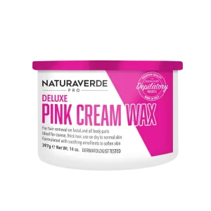 NATURAVERDE PRO - Deluxe Pink Cream Wax (397g)