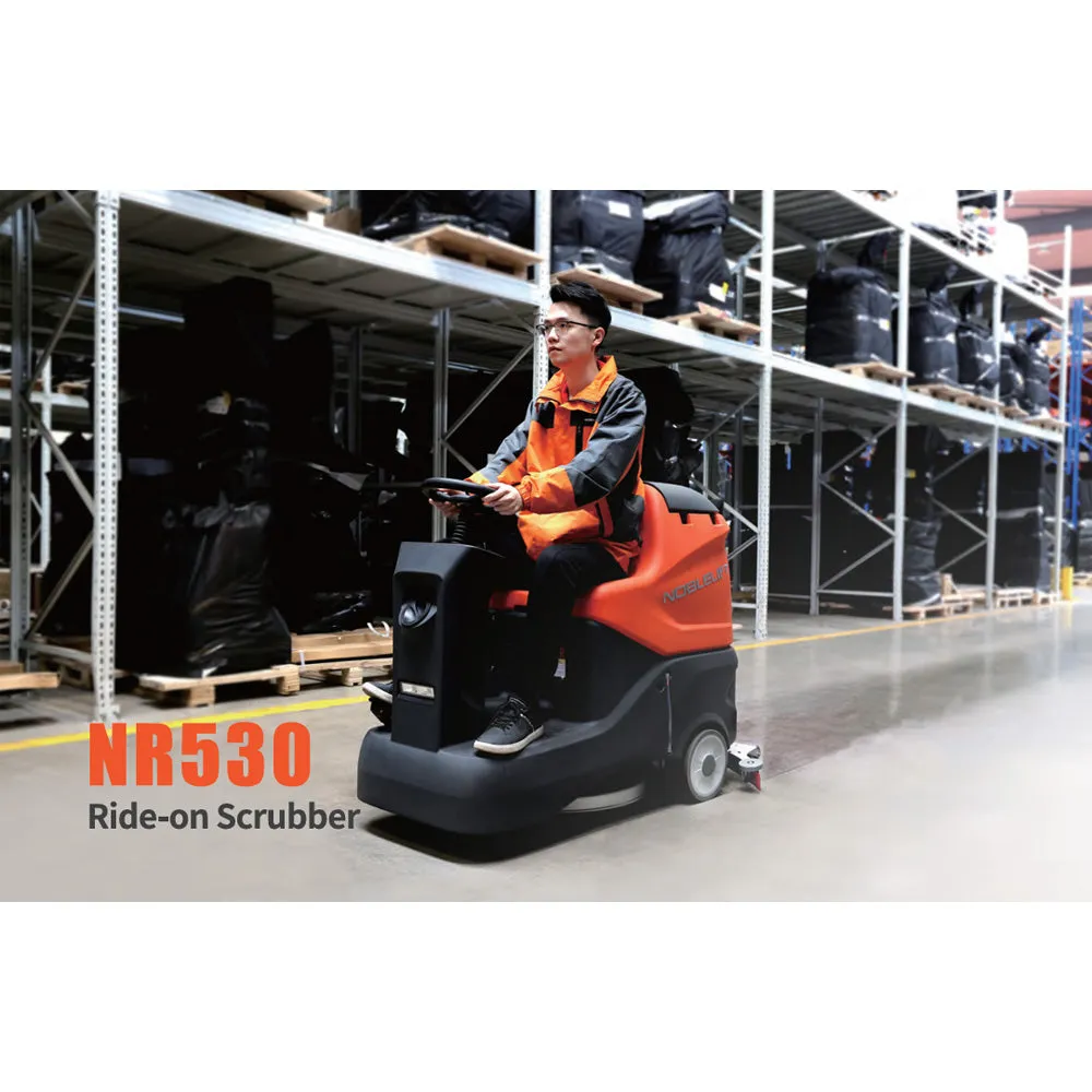 NR530 Ride-On Electric Scrubber - Efficient Cleaning