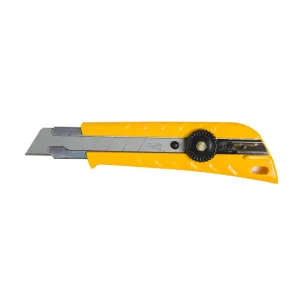 OLFA® L-1 High Impact Handle w/Ratchet-Lock Utility Knife, 18mm