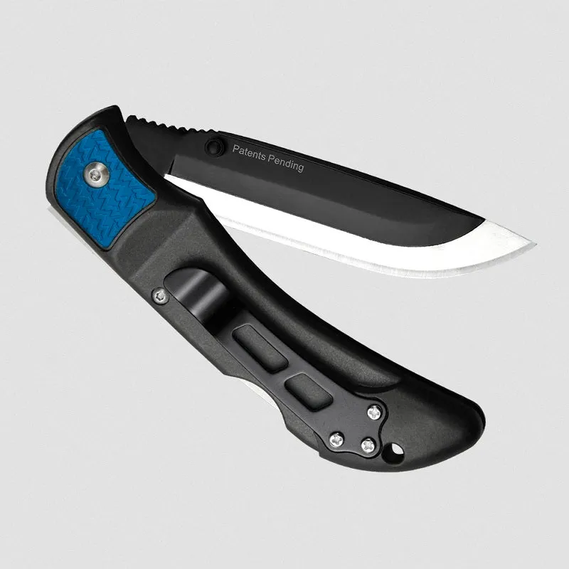 Outdoor Edge 3.5in Razor-Lite EDC Blue Knife RLU-40C