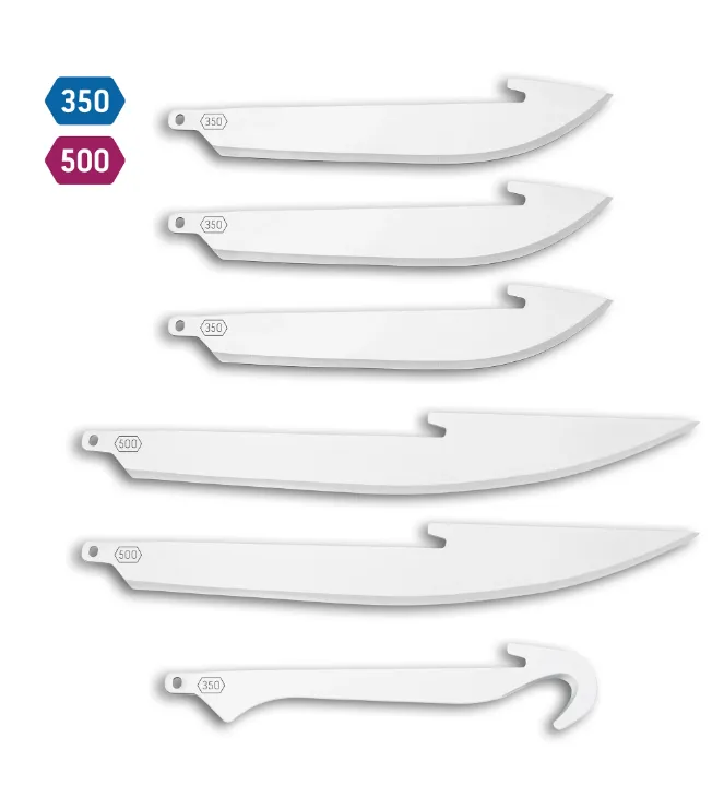 Outdoor Edge Razor Safe Combo Replacement Blades 6pk