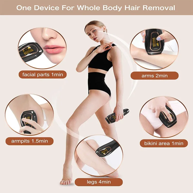 Permanent Laser Hair Removal Epilator