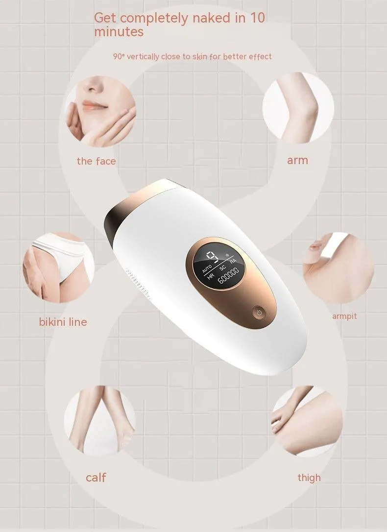 Photon Laser Hair Removal Device for Home Use - Painless Unisex Solution for Arm and Underarm Hair Removal