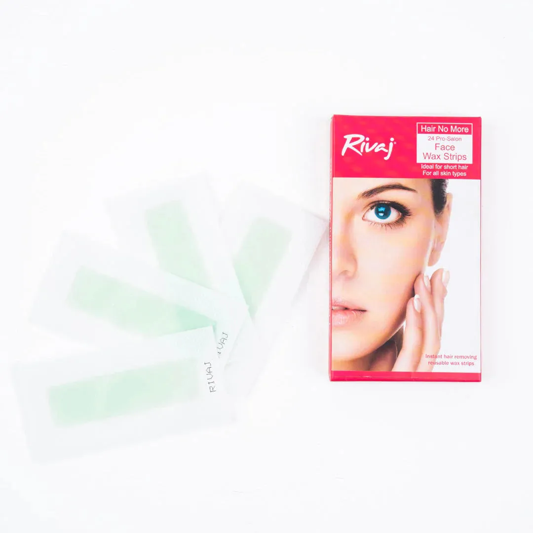 Rivaj Soft Pro-Salon Regular Face Wax Strips