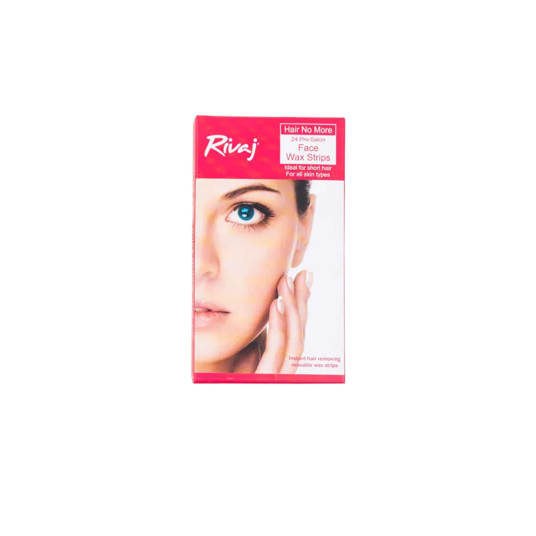 Rivaj Soft Pro-Salon Regular Face Wax Strips