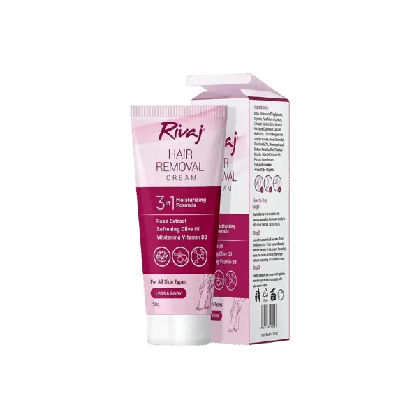 RIVAJ UK HAIR REMOVAL CREAM LEGS & BODY 50GM