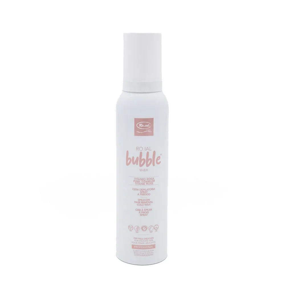 Ro.ial Professional Cold Bubble Wax - Pink Titanium Rose - 150ml