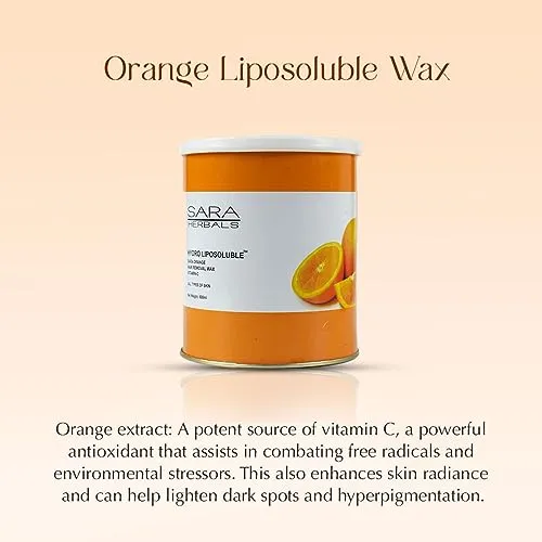 SARA Orange Liposoluble Hair Removal Wax,800gm