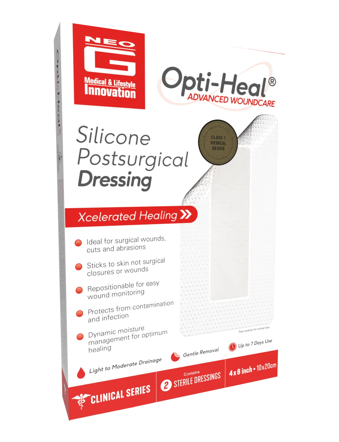 Silicone Postsurgical Dressing