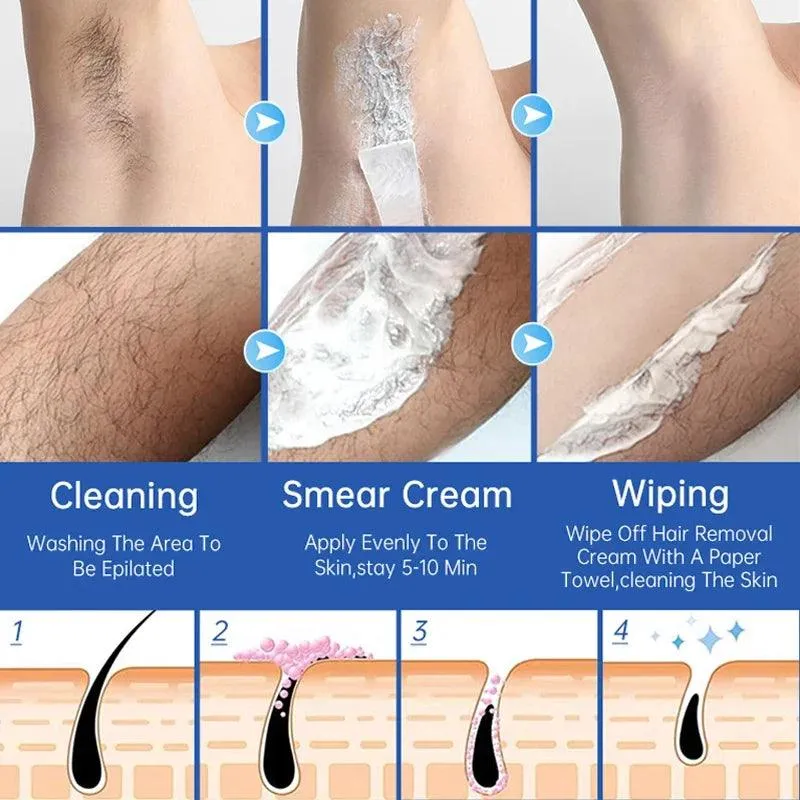 SilkySmooth Hair Removal Cream for All Skin Types