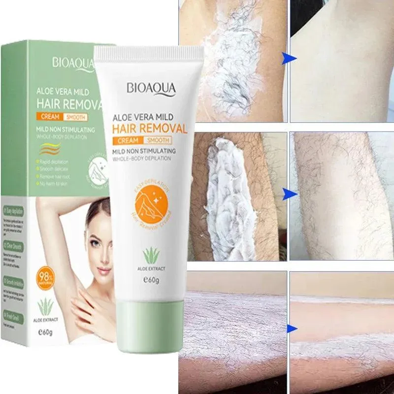 SilkySmooth Hair Removal Cream for All Skin Types