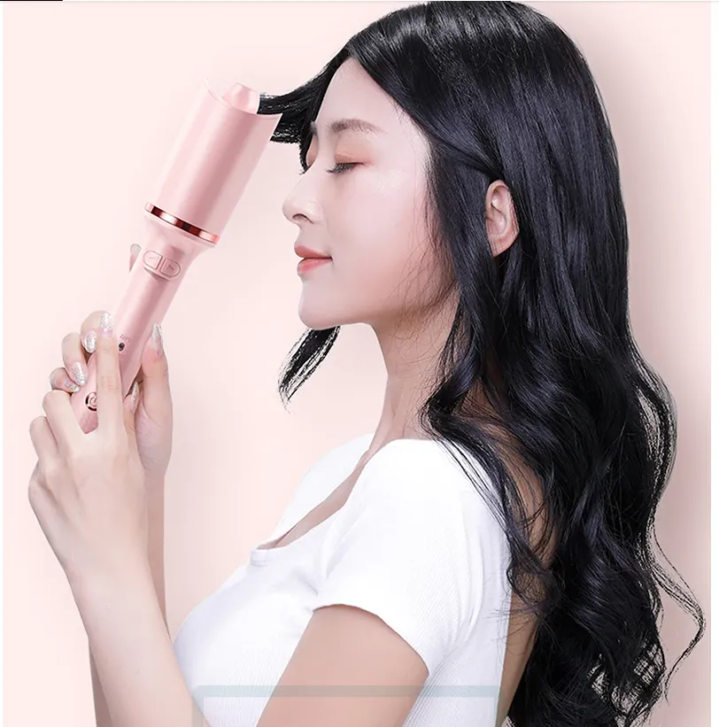 Spiral Waver Magnet Electric Rotating  Automatic Styling Curling Iron