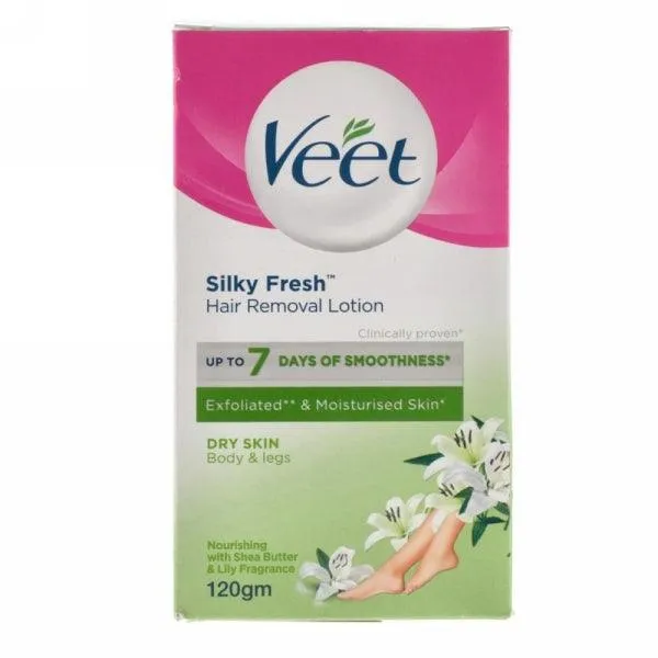 VEET SILKY FRESH DRY SKIN HAIR REMOVAL LOTION 40GM